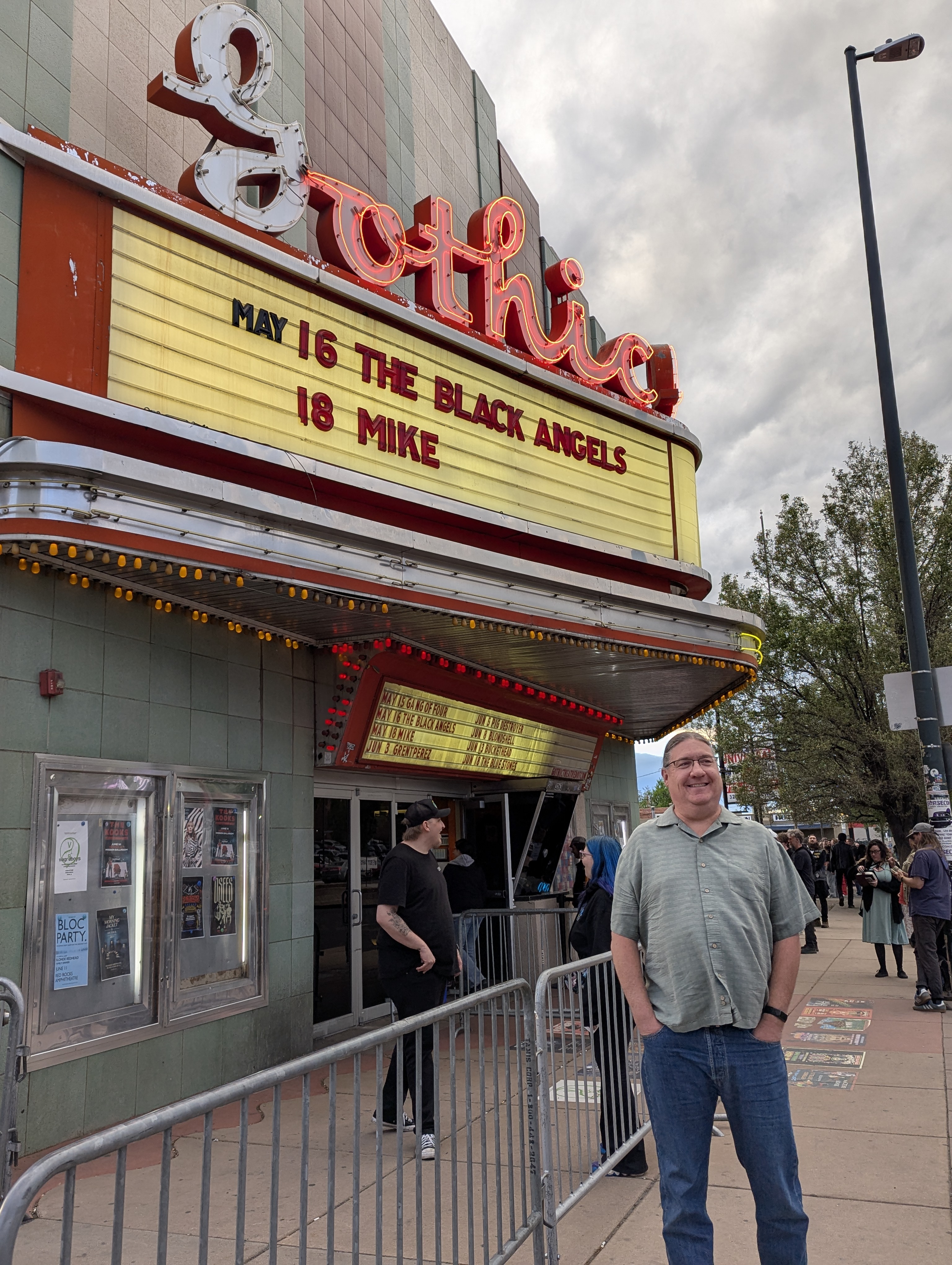 Gothic Theater, Mike Sanders